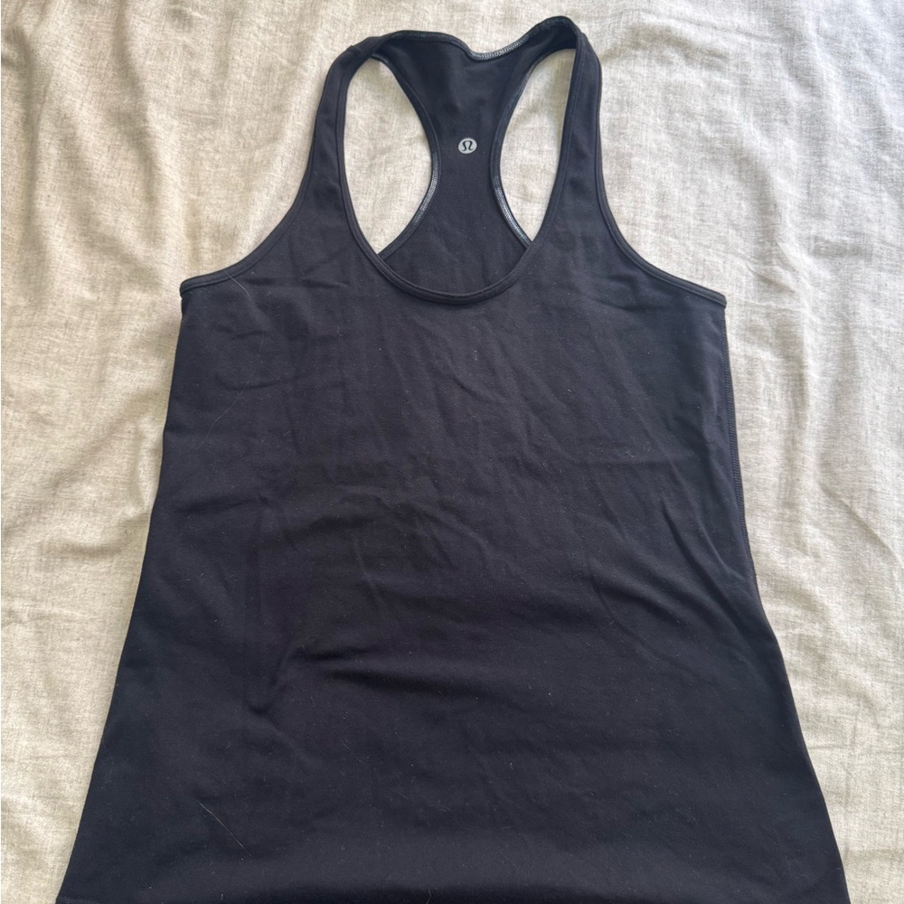 Lululemon Black Racerback Tank Top